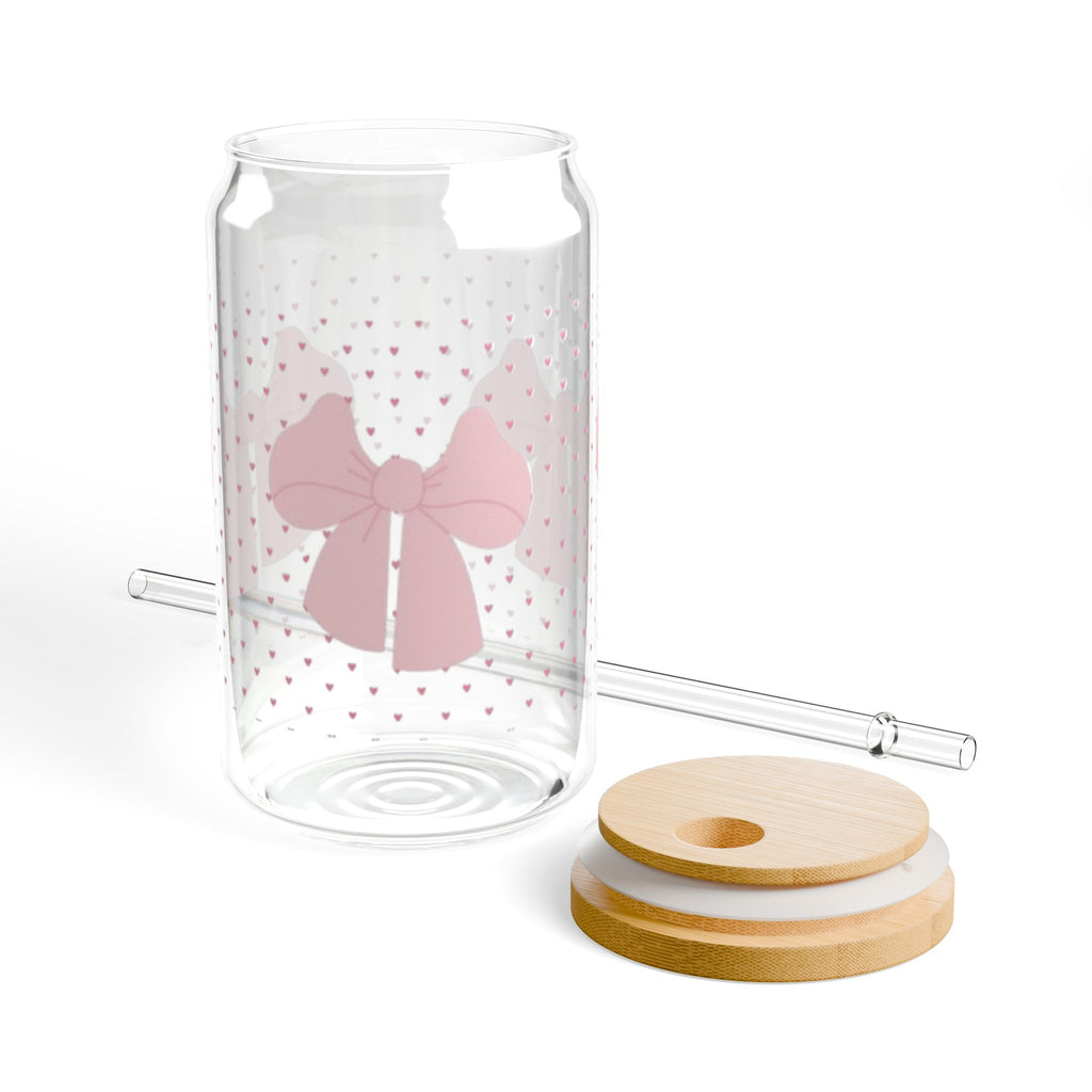 Sakura Sips 16oz Glass Sipper cup