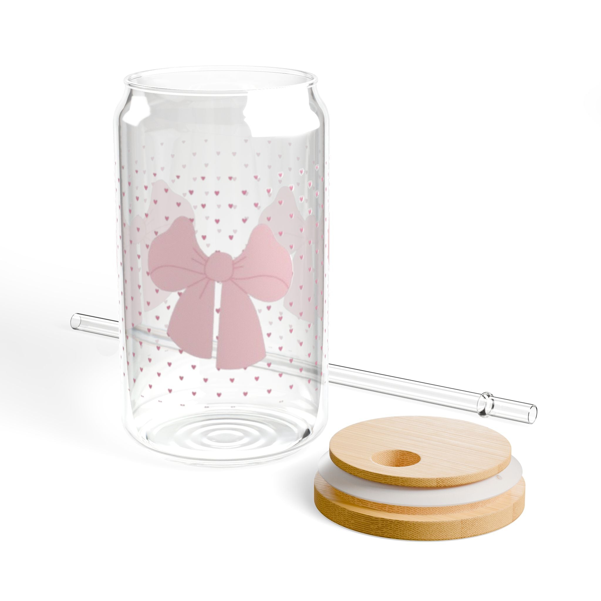 Sakura Sips 16oz Glass Sipper cup