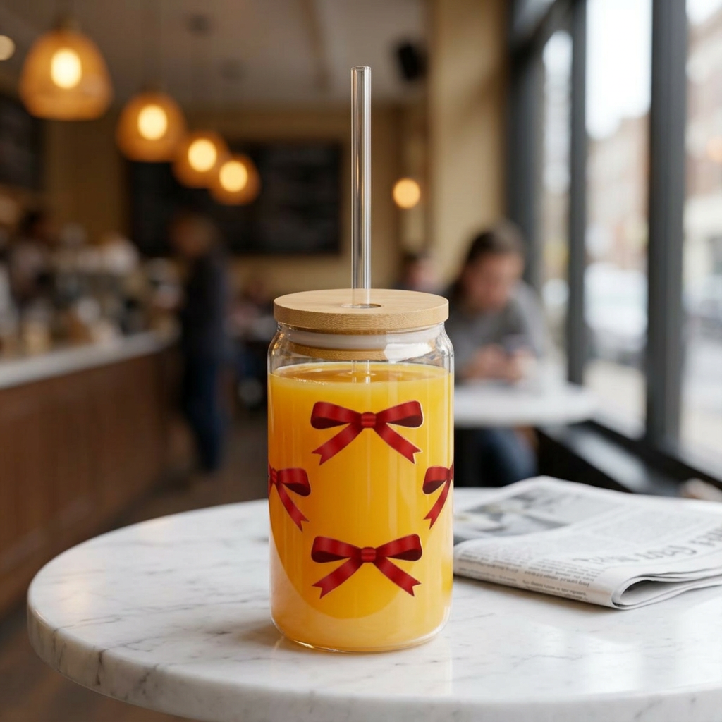 Ribbon Kiss 16oz Cup