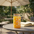Floral Sips -16oz Sipper Glass Cup