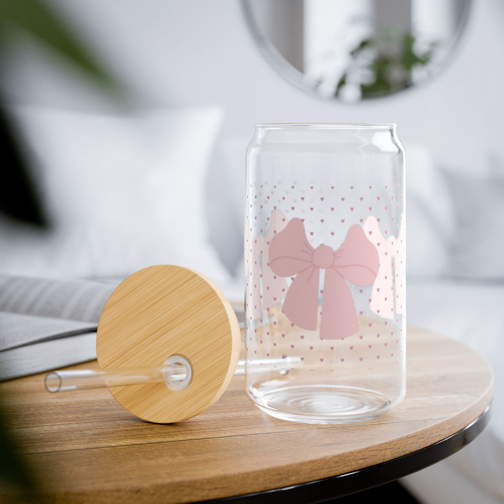 Sakura Sips 16oz Glass Sipper cup